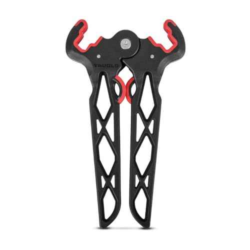 TRUGLO Bow Jack Folding Bow Stand, Standard, Black