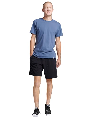 Men's Dri-Power Short Sleeve Tee - Moisture Wicking, Odor Control, UPF 30+ - XX-Large Vintage Blue