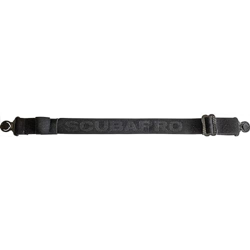 Diving Mask Strap Neoprene Replacement Strap - One Size, Full Black