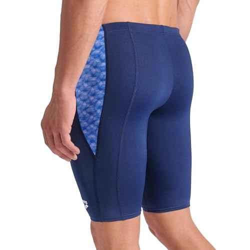 ARENA Mens Performance Men's Monogram Swim Jammer Knee-Length Swimsuit Training Bathing Suit