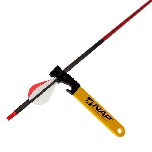 Archery Fletching Removal Tool with Anti-Slip Grip and Bottle Opener