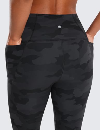 CRZ YOGA Butterluxe Capris with Pockets - 21 Inch Yoga Pants for Women