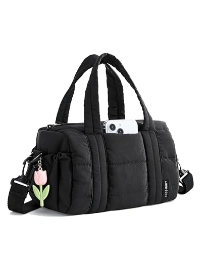 BAGSMART 5L Mini Puffy Gym Bag for Women - Travel, Yoga & Duffle