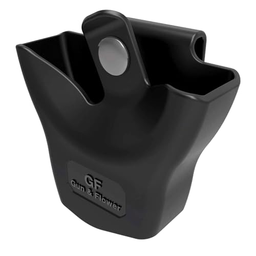 ASP Compatible Handcuff Holder for Hinged & Chain Cuffs - Tactical Duty Belt Case with One-Hand Draw
