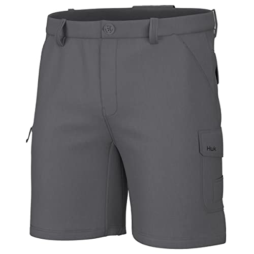 HUK A1a Quick-Dry Performance Fishing Shorts for Men
