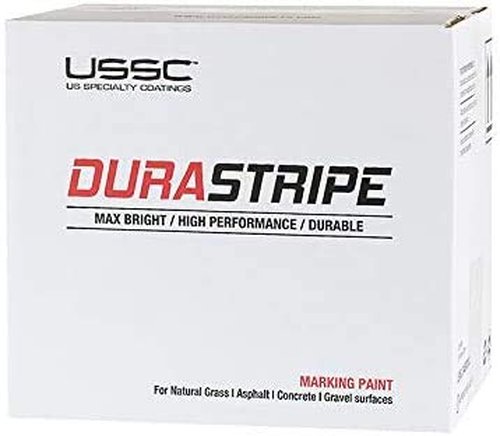 DuraStripe White (2 Pack Case) 24-18oz Cans of Athletic Field Marking Paint. The Brightest, Most Durable line Marking Paint Available!