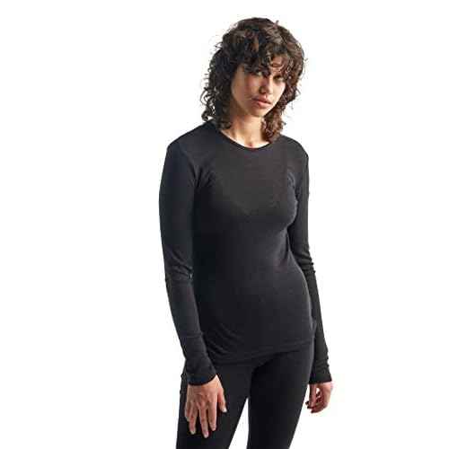 icebreaker Women's 175 Everyday Cold Weather Base Layer Thermal Long Sleeve Crewneck T-Shirt