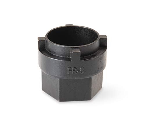 BMX Freewheel Remover Tool for Bicycle Cassette & Freewheel - Black, One Size