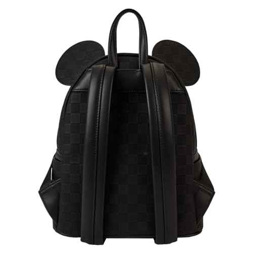 Loungefly Mickey Mouse Checkered Texture Mini Backpack