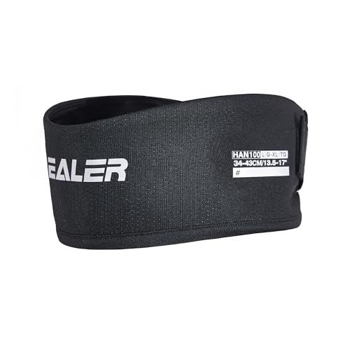 EALER Hockey Neck Guard Collar, Hockey Core Neck Protect Guard Bib Cut Resistant