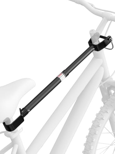 Zipcase Adjustable Bike Rack Adapter Bar 16.5-24.2 Inches, 70 lbs Capacity