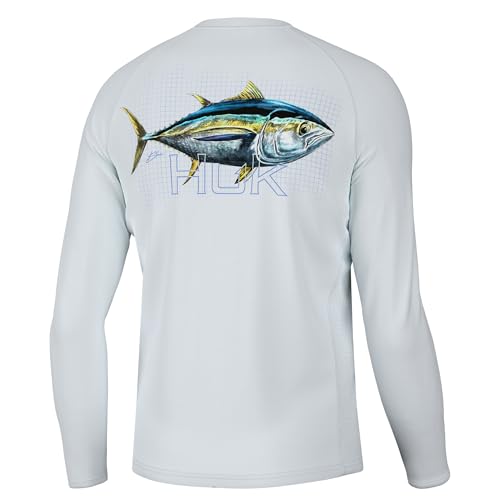 HUK Men's Kc Scott Graphic Pursuit, Performance Fishing Shirt