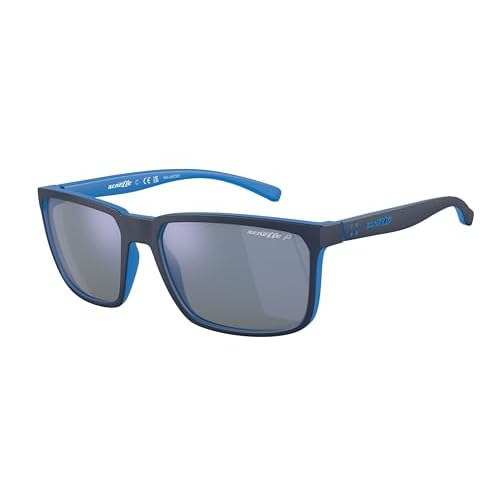 ARNETTE Stripe AN4251 Square Sunglasses for Men +BUNDLE with ACCESSORY EYEWEAR KIT