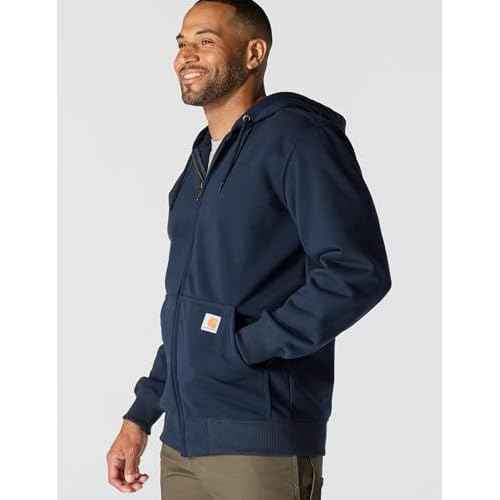 Carhartt Men's Tall Rain Defender Paxton Heavyweight Hooded Zip Front Sweatshirt
