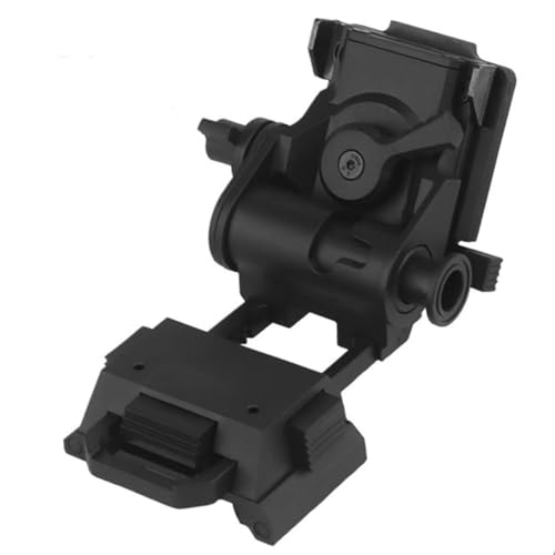 Black Helmet Mount for Night Vision Goggles Nylon Tactical Helmet Adapter