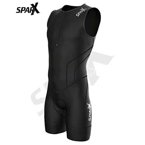 Sparx X Triathlon Suit Men Racing Tri Cycling Skin Suit Bike Swim Run