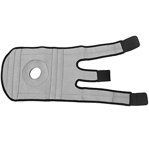 NYSUZHOUJI Breathable 4 Springs Kneepad Protective Gear For Sports Climbing Running Fitness (Black Gray)