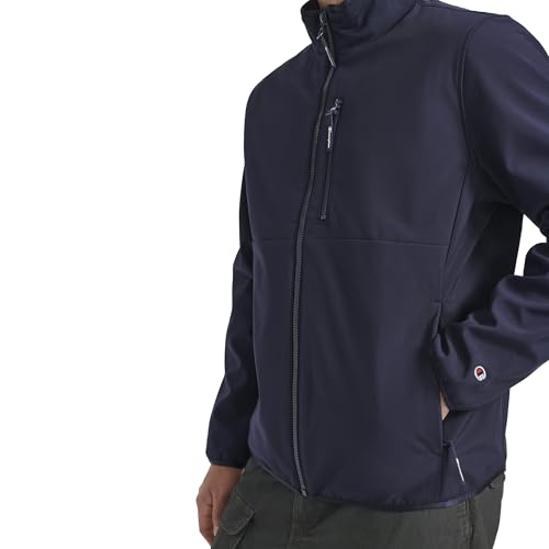 Champion mens Lightweight Active Soft Shell Jacket With Stand Collar