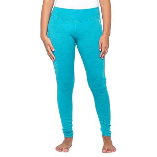 Smartwool Women's Classic Thermal Merino Wool Base Layer, Capri Blue Heather, Medium