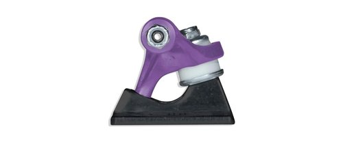 Slappy x Toy Machine Skateboard Trucks ST1 Hollow Purple/Black 8.25" Pair