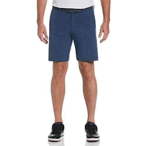 Callaway Men¡¯s 9" Swing Tech Heather Ergo Golf Shorts with Active Waistband, Durable Fabric