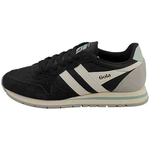 Gola Daytona Womens Classic Trainers in Black Off White