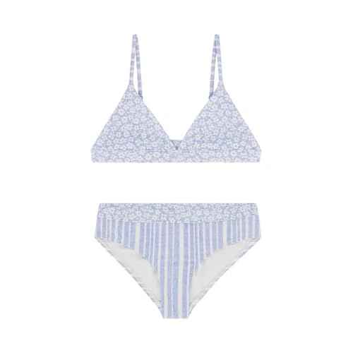 Billabong Girls' Two-Piece Bikini Swimsuit Set, UPF 50+ Sun Protection, Quick-Dry Bathing Suit