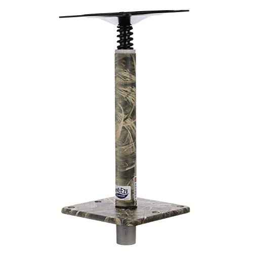 Attwood 97749C-7 Swivl-Eze Lock¡¯N-Pin ¨ú-Inch Pedestal Package, Camouflage Finish, 11 Inches Tall, 7-Inch x 7-Inch Base Plate