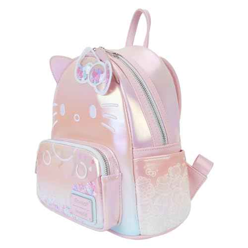 Loungefly Sanrio Hello Kitty 50th Anniversary Clear & Cute Cosplay Mini Backpack | Hello Kitty Accessories Standard