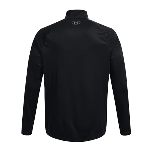 Under Armour Men's Velocity 2.0 1/4 Zip Athletic Top - Large Black Gray