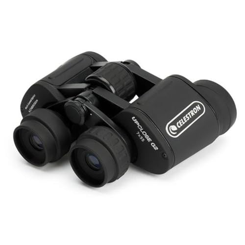 Celestron UpClose G2 7x35 Porro Binoculars for Birding & Outdoor Activities - Water-Resistant