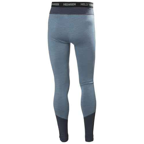 Helly-Hansen LIFA Merino Midweight Pant for Men, Track Pants with Non-Itch Fabric, 2-Layer Design, Flat Lock Seams, ZQ Wool