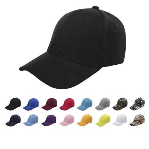Women Men Hat Fits All Season Baseball Cap Adjustable Size for Running Workouts and Outdoor Activities, Gym, Hiking.