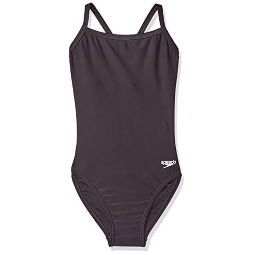 Speedo Women's Swimsuit One Piece Powerflex Flyback Solid Adult Team Colors