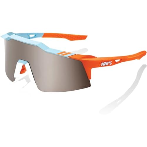 100% Speedcraft SL - Sports Sunglasses for Women & Men - Cycling Sunglasses - Biking Safety Wear