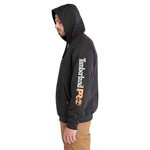 Timberland PRO Men's Hood Honcho Sport Pullover Hooded Sweatshirt, Black, Large