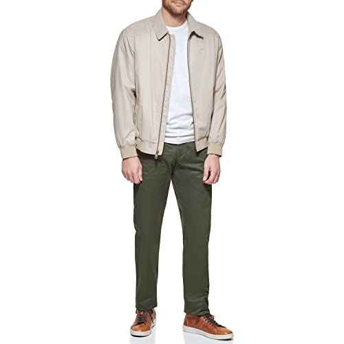 Dockers Men's Microtwill Golf Bomber Jacket