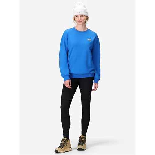 MARMOT Unisex Peaks Crew Sweatshirt, Clear Blue, X-Large