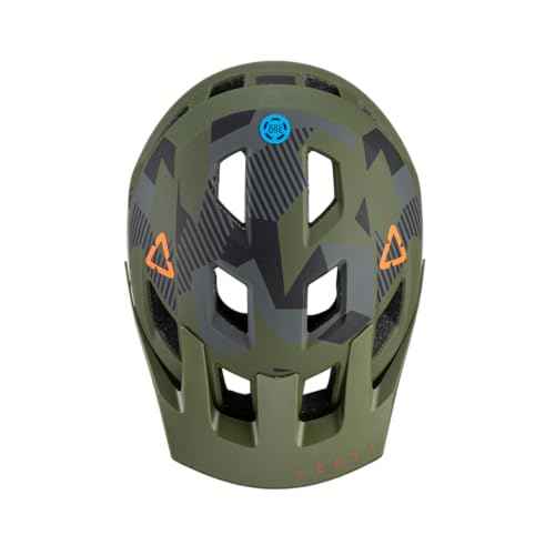 Leatt Helmet Mountain Bike AllMtn 1.0 V23 Flame Jr #XS 50-54cm