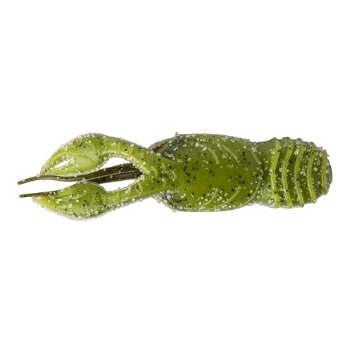 Great Lakes Finesse Juvy Craw Watermelon Green Pumpkin 2.5" Soft Plastic Crawfish Lure