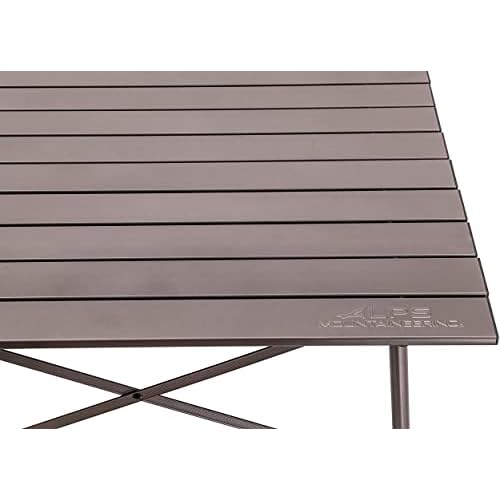 ALPS Mountaineering Aluminum Roll-Top Camp Table with Fast Setup and Compact Storage