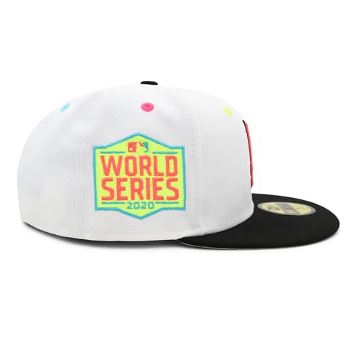 New Era LA Los Angeles Dodgers 59FIFTY 2020 World Series Champions Side Patch Fitted Cap, Hat
