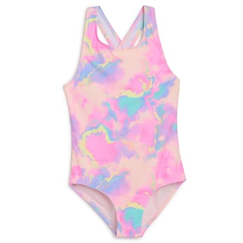 Lands' End Girls' Swimwear UPF 50 One Piece Swim Suit (XS-XL)
