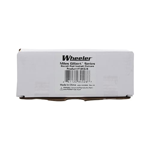 Wheeler Engineering Recoil Pad Installation Fixture for Rifle and Shotgun Maintenance