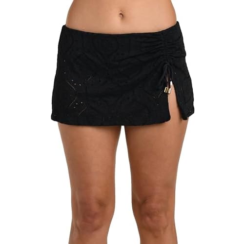 La Blanca Women's Standard Skirted Hipster Bikini Swimsuit Bottom