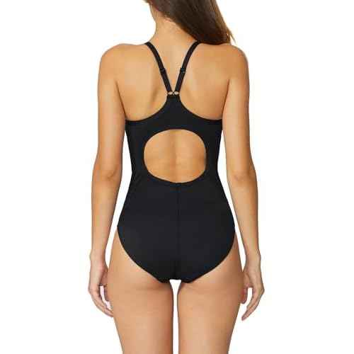 baleaf Women's Athletic Training Adjustable Strap One Piece Swimsuit