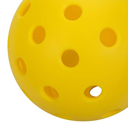 Onix Pure 2 Outdoor Pickleball Balls – 6-Pack, Weighted for Outdoor Play