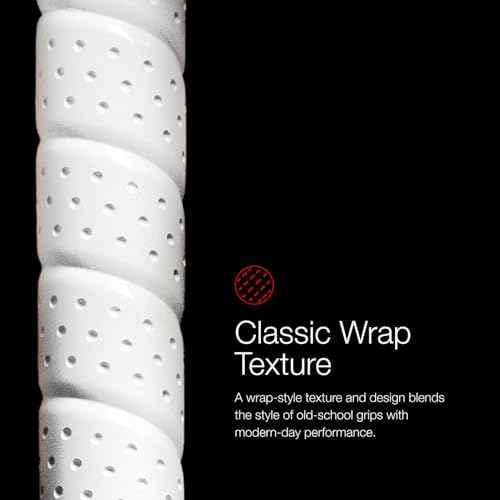 Golf Pride Tour Wrap Golf Grip - Comfortable, Durable Grip for Clubs - Classic Wrap Design with High-Tack Feel - Rubber Construction - Red