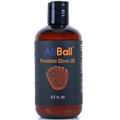 AliBall 8.5 Fl Oz Baseball Glove Oil Conditioning Leather Softener & Break-In