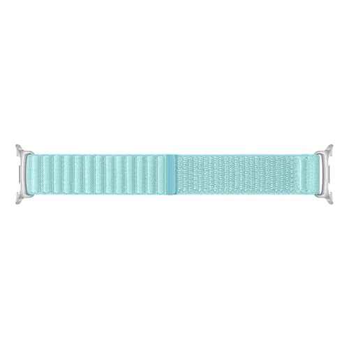 Galaxy Watch 8 Series Fabric Band, Nylon, Dynamic Lug System, Comfort Fit, Contoured Fit, Lightweight, Compatible with Galaxy Watch 8 and Watch 8 Classic, S/M Mint